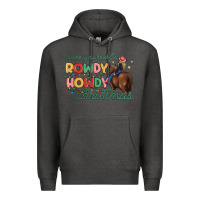 Charcoal Heather have yourself a rowdy howdy christmas Premium Hoodie - MaliasSmallBusiness
