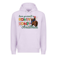 Lilac have yourself a rowdy howdy christmas Premium Hoodie - MaliasSmallBusiness