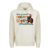 Oatmeal Heather have yourself a rowdy howdy christmas Premium Hoodie - MaliasSmallBusiness