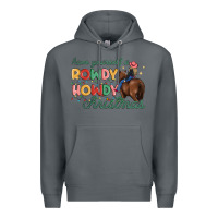 Rock have yourself a rowdy howdy christmas Premium Hoodie - MaliasSmallBusiness