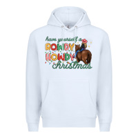 White have yourself a rowdy howdy christmas Premium Hoodie - MaliasSmallBusiness