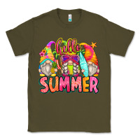 Army Green hello summer gnomes Classic Tee - Zillion Design Studio