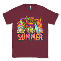 Burgundy hello summer gnomes Classic Tee - Zillion Design Studio