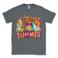 Charcoal Heather hello summer gnomes Classic Tee - Zillion Design Studio