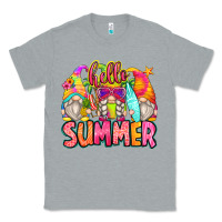 Heather Grey hello summer gnomes Classic Tee - Zillion Design Studio