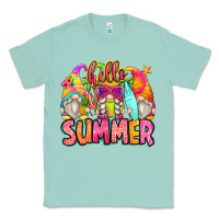 Seafoam hello summer gnomes Classic Tee - Zillion Design Studio