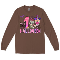 Chestnut my first pink halloween Long Sleeve Tee - AdoDesignShop