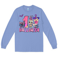 Colony Blue my first pink halloween Long Sleeve Tee - AdoDesignShop