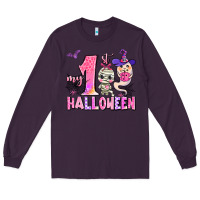Plum my first pink halloween Long Sleeve Tee - AdoDesignShop