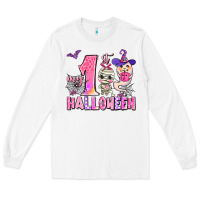 White my first pink halloween Long Sleeve Tee - AdoDesignShop