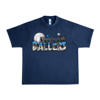 Navy raising ballers volleyball Urban Heavy Tee - Zillion Design Studio