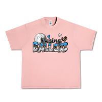 Salmon raising ballers volleyball Urban Heavy Tee - Zillion Design Studio