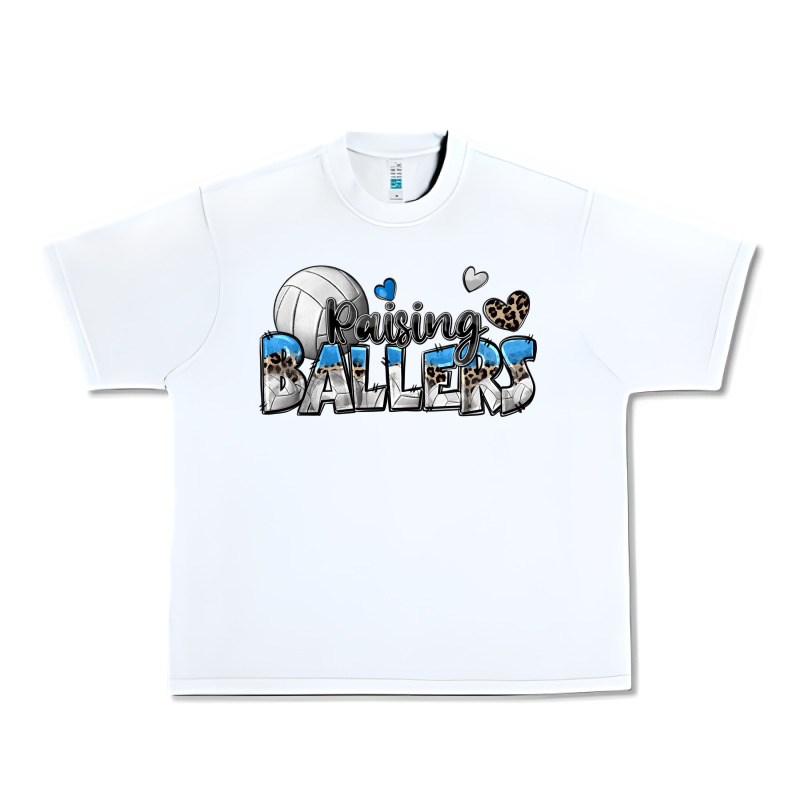 Raising Ballers Volleyball Urban Heavy Tee by Zillion Design Studio | Teevron