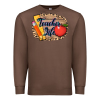 Chestnut teacher life background 3200x2400 Premium Sweatshirt - AdoDesignShop