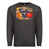 Smoke teacher life background 3200x2400 Premium Sweatshirt - AdoDesignShop