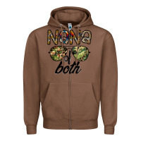 Chestnut nana of both Zipper Hoodie - CowhideDigitalArt