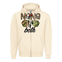 Sandshell nana of both Zipper Hoodie - CowhideDigitalArt