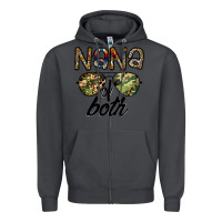 Smoke nana of both Zipper Hoodie - CowhideDigitalArt