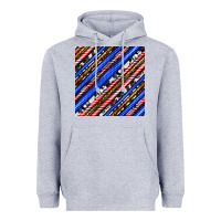 Heather Grey western america seamless pattern Heavyweight Hoodie - BundleAndBundleShop