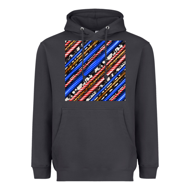 Western America Seamless Pattern Heavyweight Hoodie by BundleAndBundleShop | Teevron