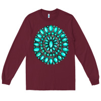 Burgundy gemstone jewelry Long Sleeve Tee - RanaPortraitStore