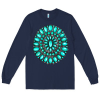Navy gemstone jewelry Long Sleeve Tee - RanaPortraitStore