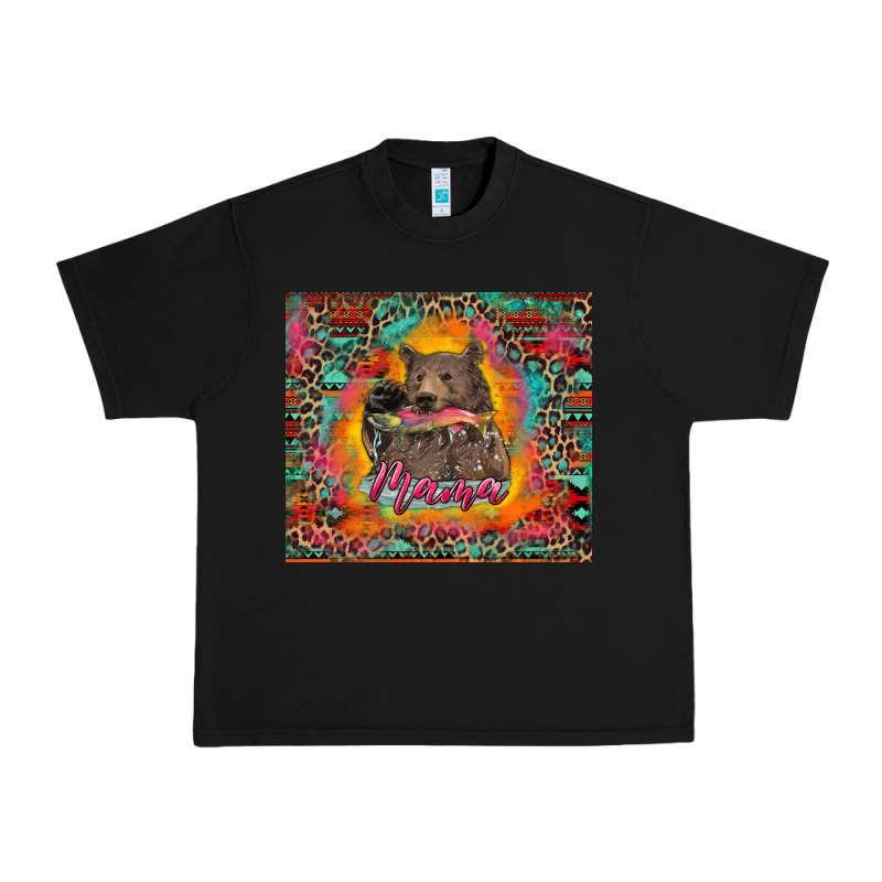Mama Bear Leopard And Aztec Urban Heavy Tee by RanaPortraitStore | Teevron