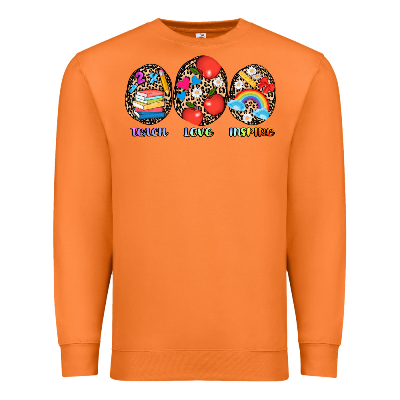 Teach Love Inspire Premium Sweatshirt by AdoDesignShop | Teevron