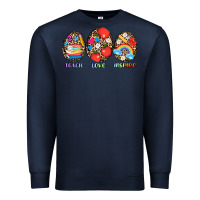 Navy teach love inspire Premium Sweatshirt - AdoDesignShop