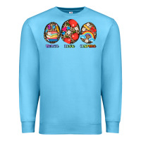 Ocean Blue teach love inspire Premium Sweatshirt - AdoDesignShop