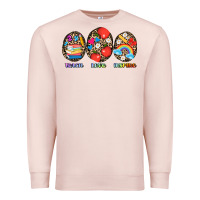 Pale Pink teach love inspire Premium Sweatshirt - AdoDesignShop