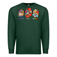 Sports Green teach love inspire Premium Sweatshirt - AdoDesignShop
