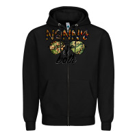 Black nanny of both Zipper Hoodie - CowhideDigitalArt