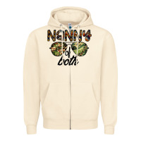 Sandshell nanny of both Zipper Hoodie - CowhideDigitalArt