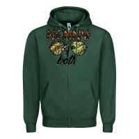 Sports Green nanny of both Zipper Hoodie - CowhideDigitalArt