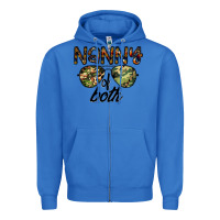 True Royal nanny of both Zipper Hoodie - CowhideDigitalArt