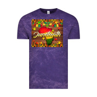 Cloud Purple Juneteenth Vintage Tee - BarkalooDesign