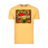 Vintage Mustard Juneteenth Vintage Tee - BarkalooDesign