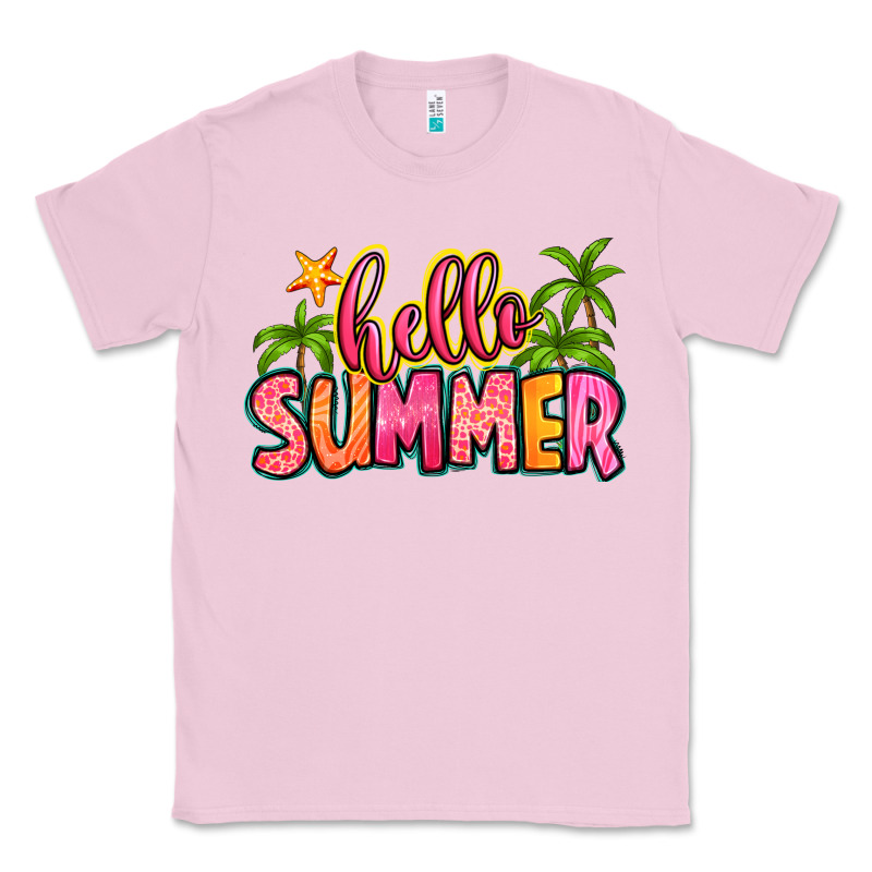 Hello Summer Classic Tee by Zillion Design Studio | Teevron
