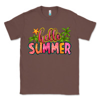 Chestnut hello summer Classic Tee - Zillion Design Studio