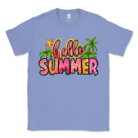Colony Blue hello summer Classic Tee - Zillion Design Studio