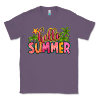 Lavender hello summer Classic Tee - Zillion Design Studio