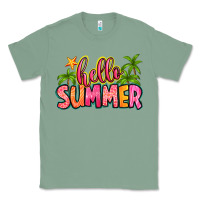 Sage hello summer Classic Tee - Zillion Design Studio
