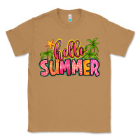 Toasted Coconut hello summer Classic Tee - Zillion Design Studio