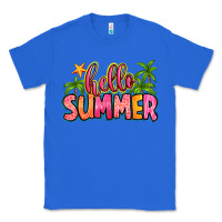 True Royal hello summer Classic Tee - Zillion Design Studio