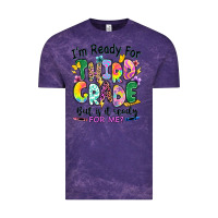 Cloud Purple I'm ready for third grade but is it ready for me Vintage Tee - RanaPortraitStore