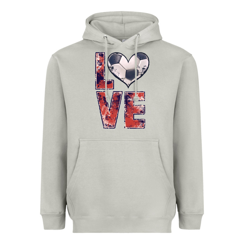 Soccer Love Heavyweight Hoodie by JahusDesignShop | Teevron