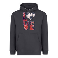 Smoke soccer love Heavyweight Hoodie - JahusDesignShop