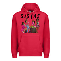 Cardinal sista sisters afro black women Premium Hoodie - NancyCooperArtShop