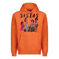 Carrot sista sisters afro black women Premium Hoodie - NancyCooperArtShop
